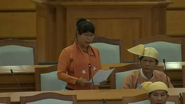 ဒေါ်သန္တာ(ပြည်သူ့လွှတ်တော်ကိုယ်စားလှယ်၊ အန်အယ်လ်ဒီဗဟိုအမျိုးသမီးကော်မတီဝင်)