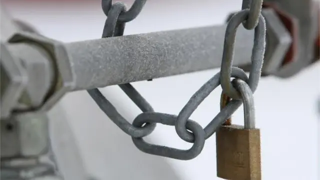 газ на замку