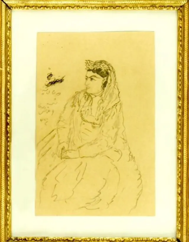 یکی از زنان دربار