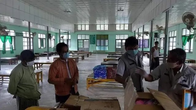 ထိတွေ့သူတွေ့ကို ကွာရန်တင်းထားပြီးစစ်ဆေးမှုတွေလုပ်နေ