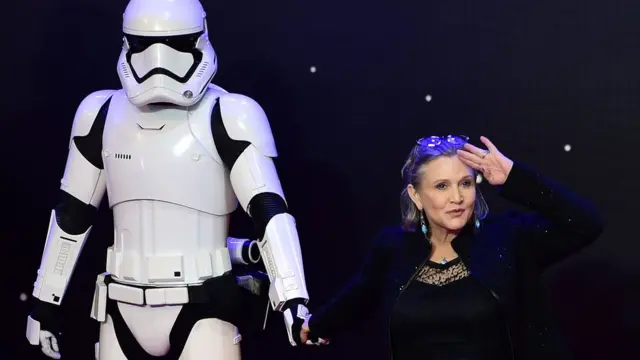 Керрі Фішер та штурмовик