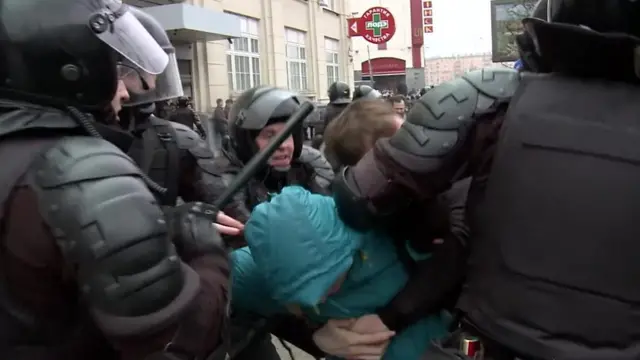 Задержания в Минске