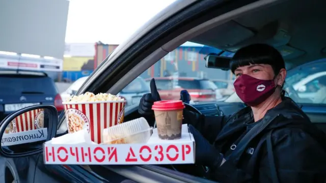 автокинотеатр в Калининграде