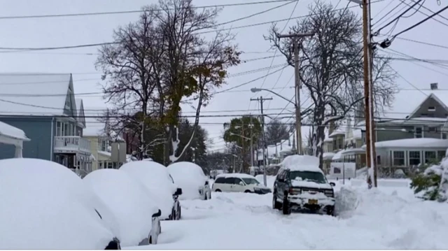 বরফের পুরু স্তর