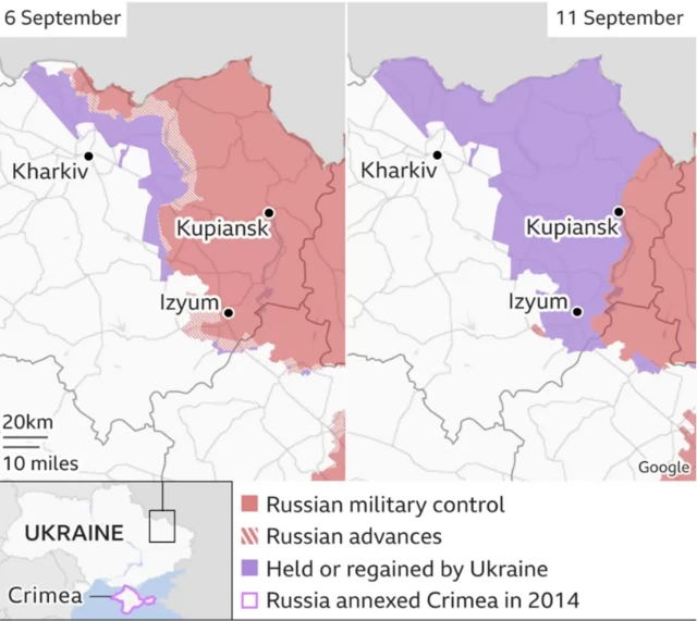 Ukraine inapata mafanikio makubwa katika kukabiliana na Kharkiv