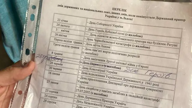 Львів, календар свят 