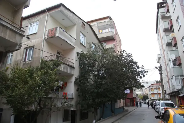 Esenler'de Albashir'in yaşadığı mahalle 