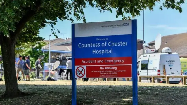 Вивіска лікарні графині Честерської, де працювала Люсі Летбі