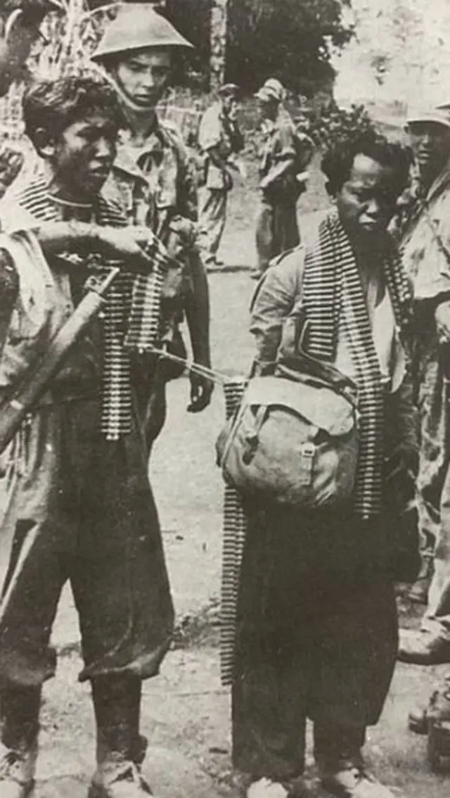 Tentara Indonesia ditahan Tentara Belanda