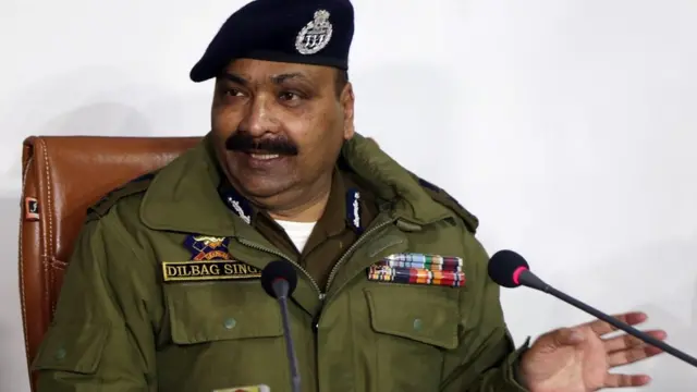 जम्मू और कश्मीर के पुलिस महानिदेशक दिलबाग़ सिंह