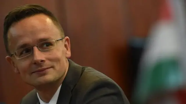 हंगरी के विदेशी मंत्री पीटर शिआटो.