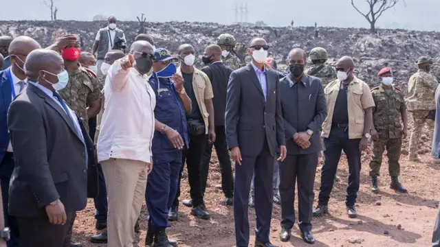 Tshisekedi na Kabila bageze basura ibice byashenywe n'iruka rya Nyiragongo i Goma