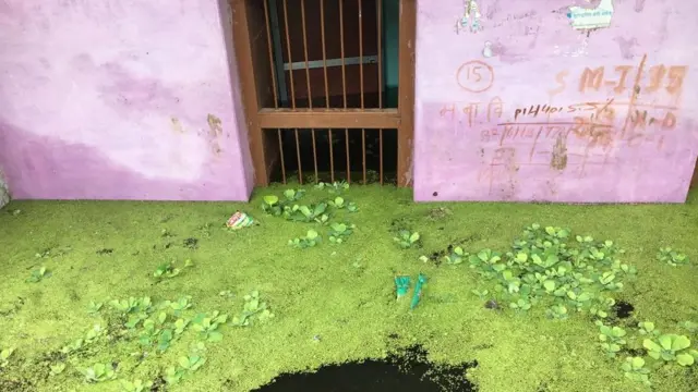 నర్మదా డ్యాం నీట మునిగిన గ్రామం