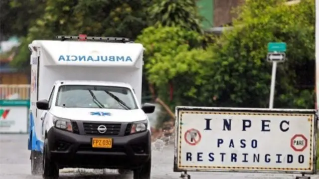 Hapishane, başkent Bogota'ya 100 kilometre uzaklıkta.