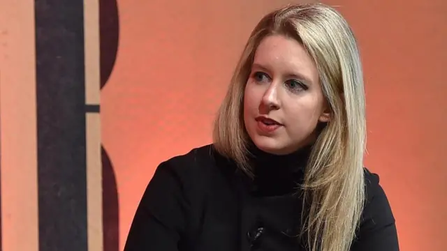 Elizabeth Holmes, da empresa farmacêuticabet7k saque minimoapuros Theranos