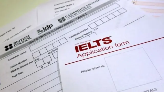 雅思申请表