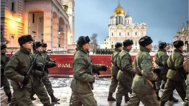 Војна вежба у Кремљу, Москва, 2017. година