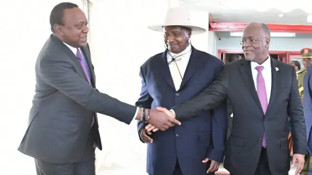Marais Kenyatta, Museveni na Dkt Magufuli walipokuwa Arusha 30 Novemba