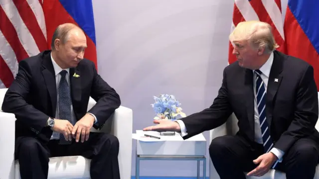 Трамп протягивает руку Путину