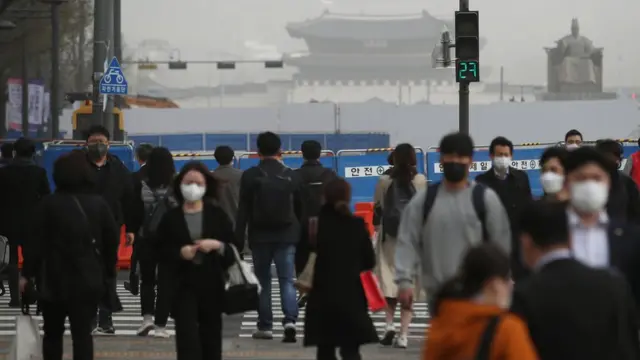 29일 오전 서울 광화문 거리의 모습