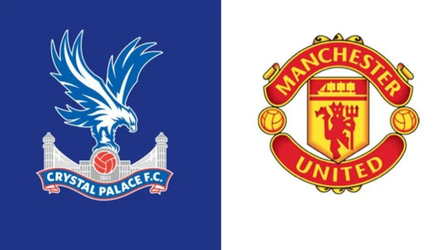 የክሪስታል ፓላስ እና የዩናይትድ አርማ 