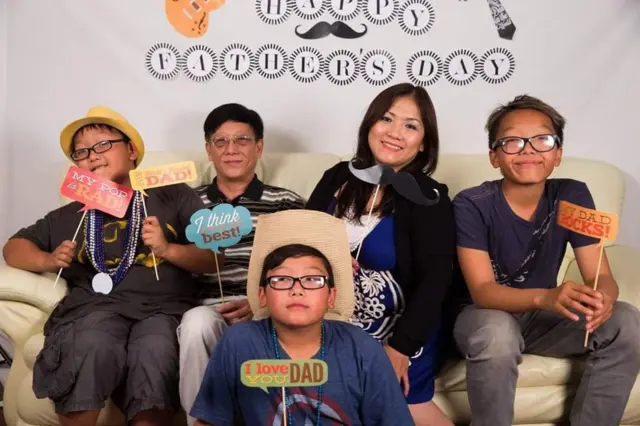 Bà Lý Trí Anh và gia đình, năm 2018