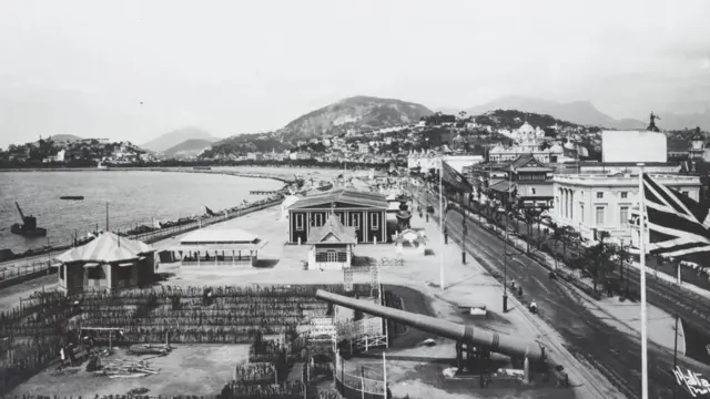 Espaço da Exposição do Centenário da Independência no Rio