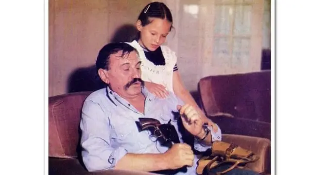 Јелена Бојанић са татом