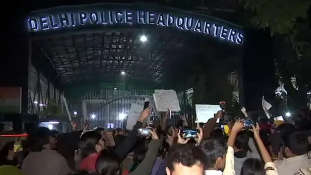 વિરોધ પ્રદર્શનની તસવીર