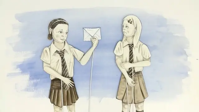 Abbie y Tasha (ilustración)