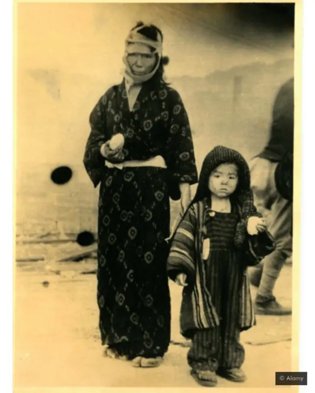 preživeli u nuklearnom napadu na japan