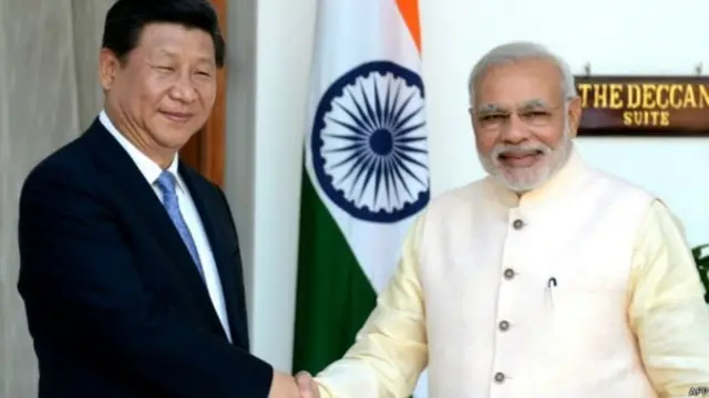 मोदी, शी जिनपिंग