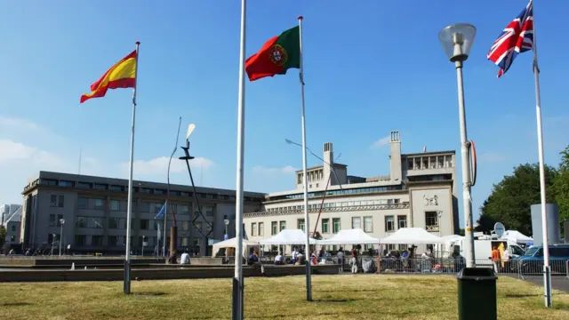 Здание Международного трибунала по бывшей Югославии