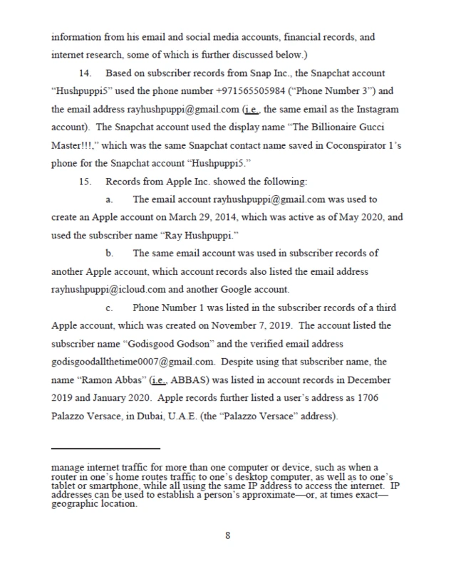 Andrew John Innocenti Affidavit