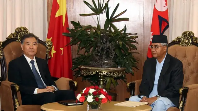 चिनियाँ नेता र देउवा