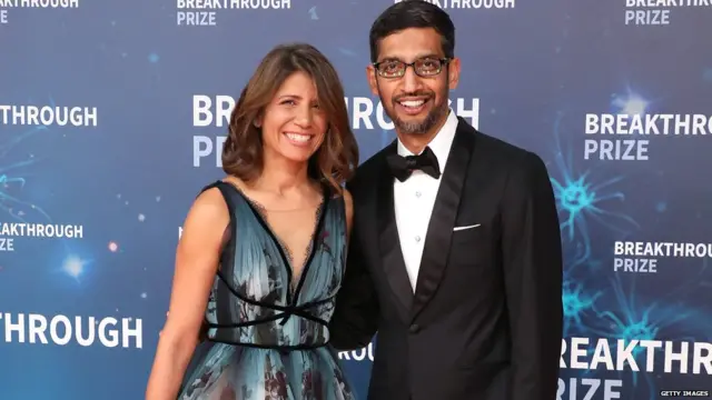 ਸੁੰਦਰ ਪਿਚਾਈ ਅਤੇ ਅੰਜਲੀ ਪਿਚਾਈ