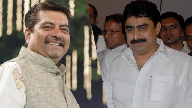 भाजपचे उमेदवार मनोज कोटक आणि राष्ट्रवादी काँग्रेसचे माजी खासदार संजय दिना पाटील