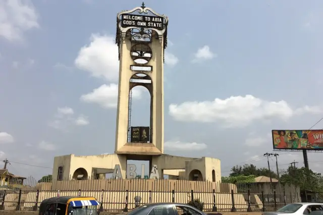 Tọwa dị n'Abia steeti