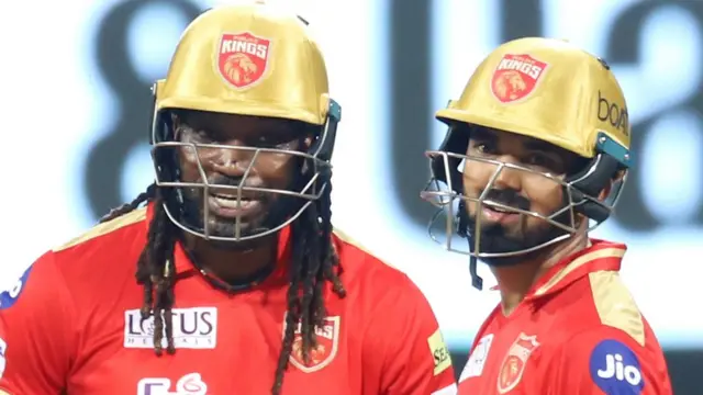 क्रिस गेल, केएल राहुल