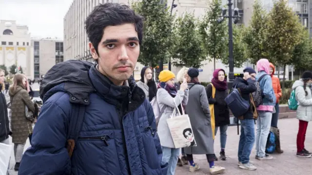 Аршак Макичян на пикете