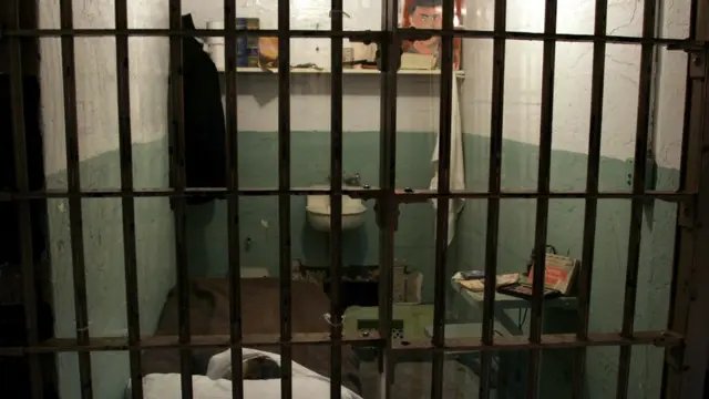 Celda de la cárcel de Alcatraz