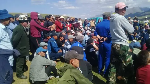 Солтон-Сары кенинде чыккан чырдан Jhong ji Mining компаниясынын 20 кызматкери жабыркады