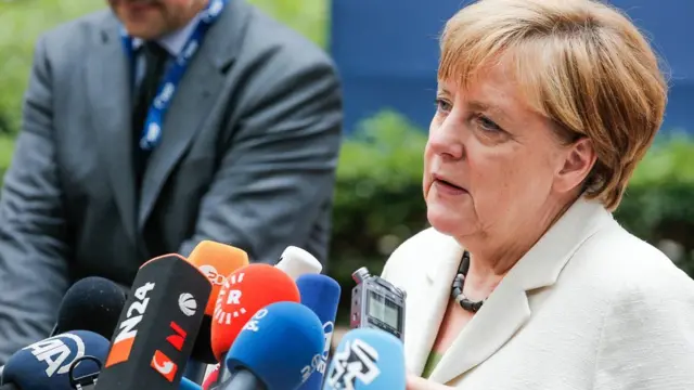 メルケル独首相は英国のEU離脱には方向転換はないと述べた