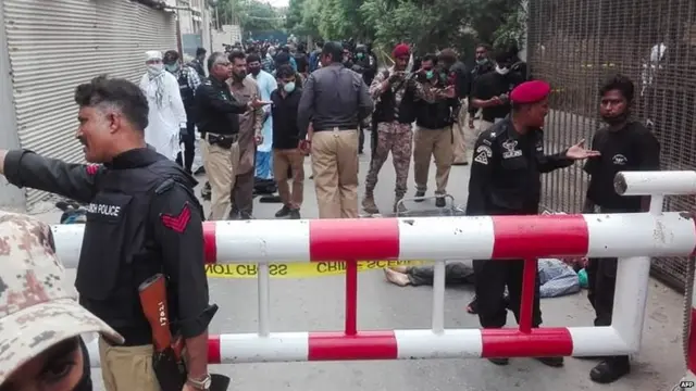 ਕਰਾਚੀ ਵਿੱ ਹੋਇਆ ਹਮਲਾ