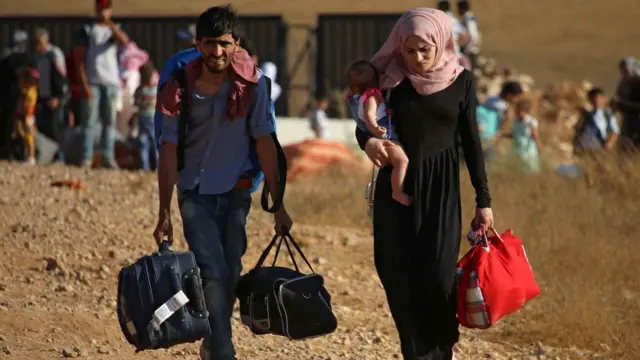 সিরিয়া থেকে সবচেয়ে বেশী সংখ্যক শরণার্থী গিয়েছে তুরস্কতে