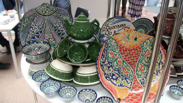 Душанбедаги Ўзбекистон маҳсулотлари кўргазмаси