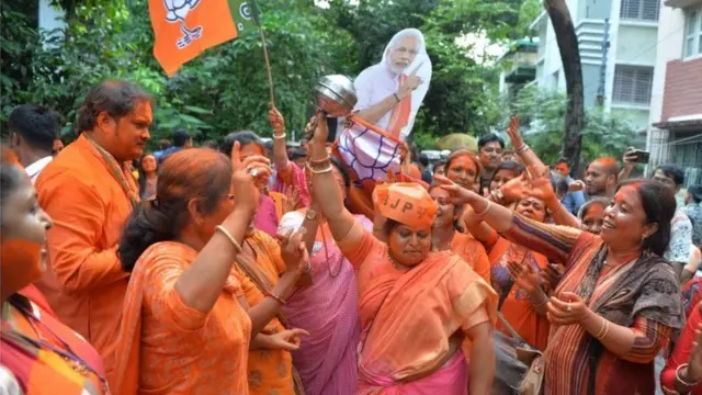 बीजेपी समर्थकहरू