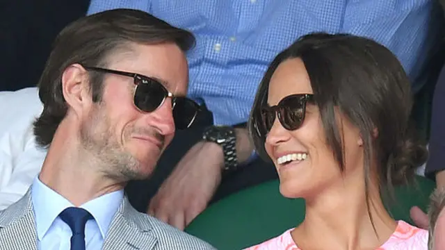 Пиппа Миддлтон и Джеймс Мэтьюс