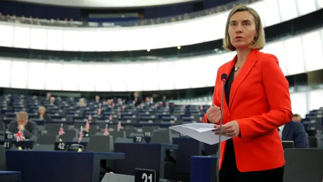AB Dış İlişkiler ve Güvenlik Politikası Yüksek Temsilcisi Mogherini