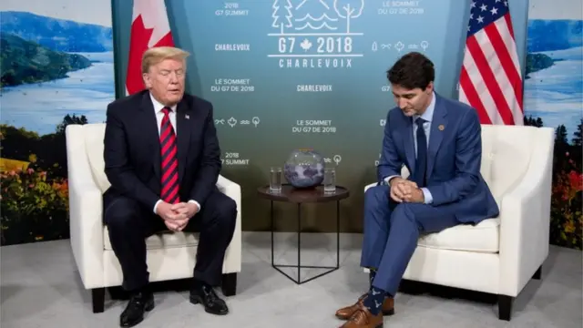 Trump e Trudeau